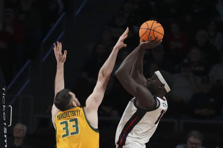 No. 17 Zags pull away to beat San Francisco in WCC semis
